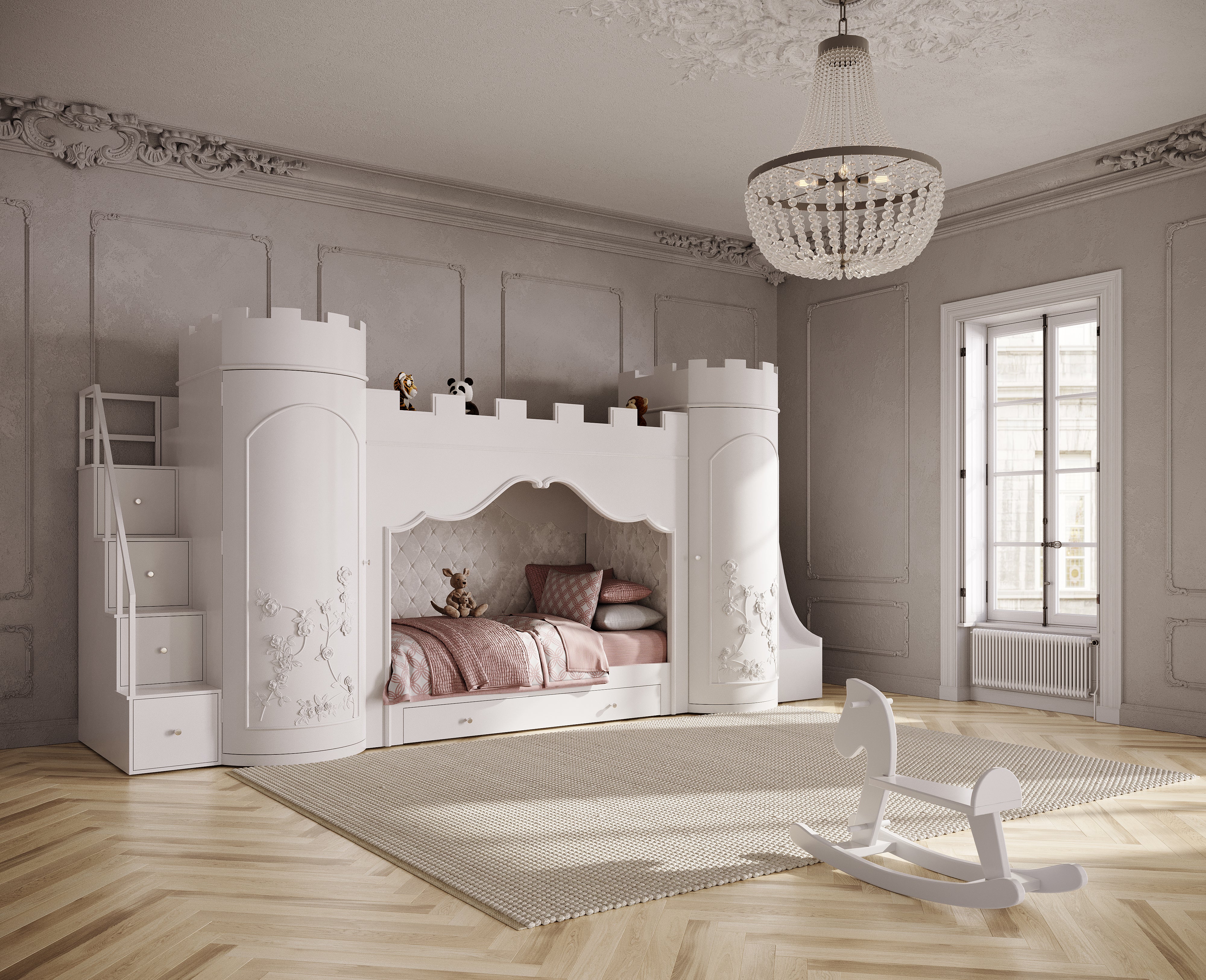 Chic and Comfortable Baby Nursery Furniture in London Harlison Luxe Baby