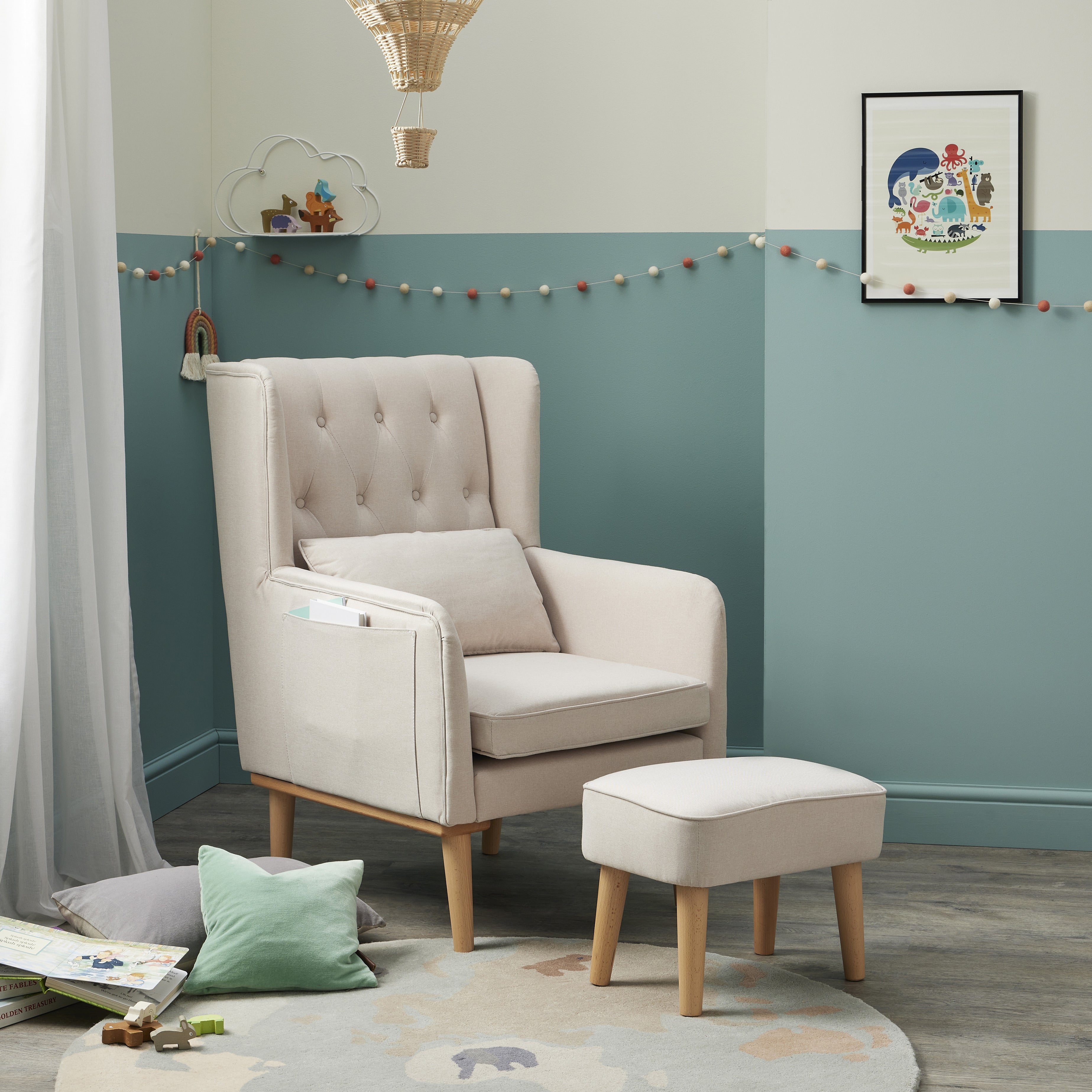 Modern nursing chair on sale