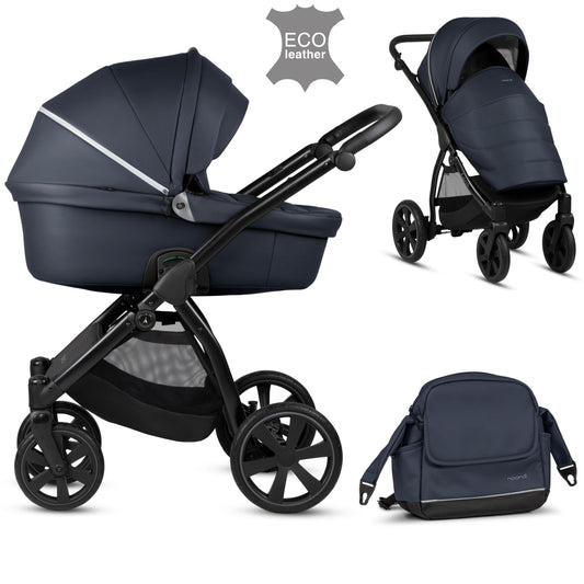 Noordi Fjordi Leather Terra Travel System- Twilight