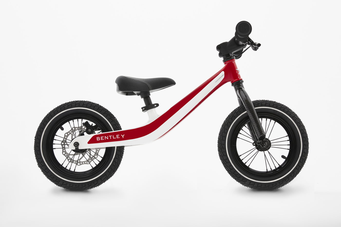 Bentley Balance Bike Dragon Red & Glacier White