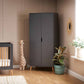 Obaby Maya Scandi 3 Piece Nursery Room Furniture Set Slate & Natural