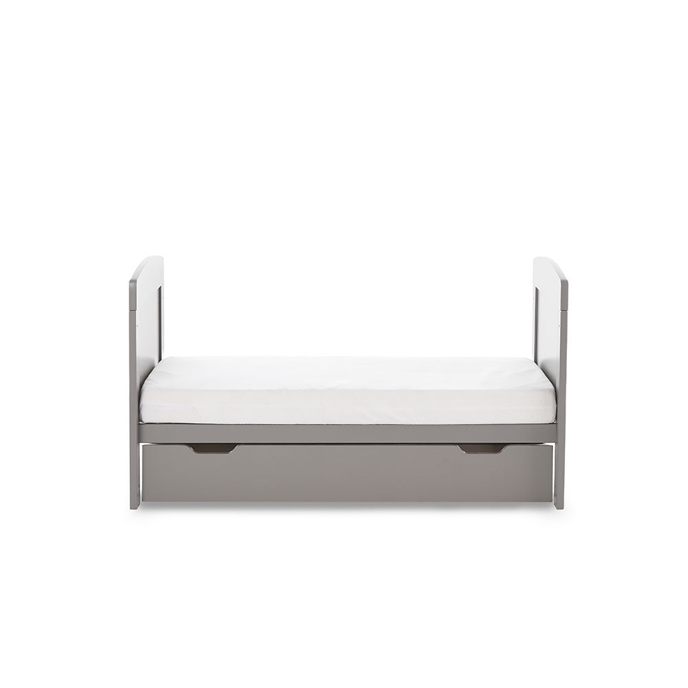 Obaby Grace Mini Cot Bed - Taupe Grey