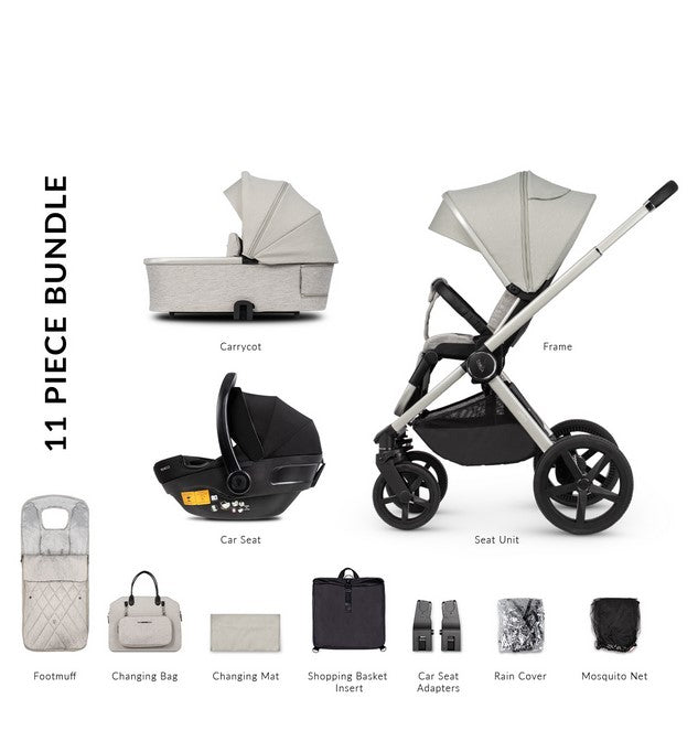 Venicci Upline Pram Pushchair Travel System Moonstone