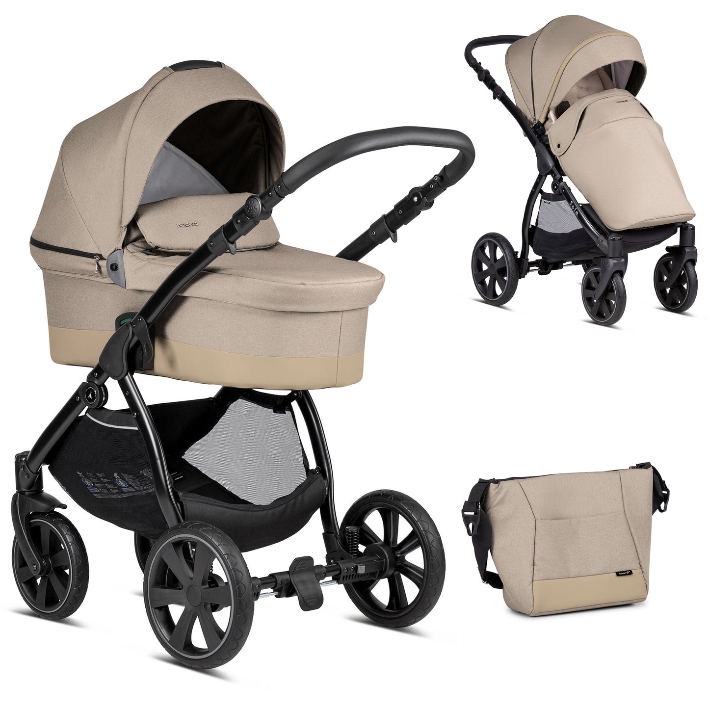 Noordi Sole Go 2 in 1 Pushchair Pram Travel System