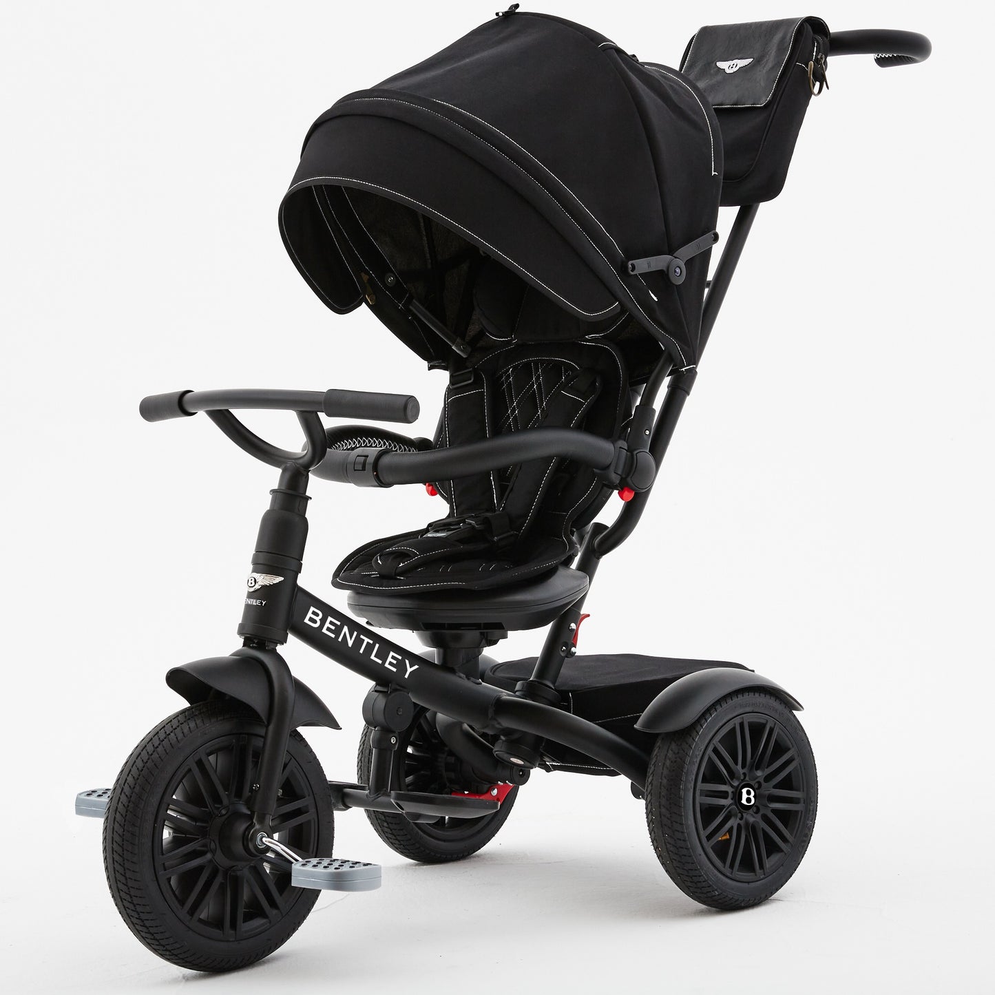 Bentley 6 in 1 Toddler Childrens Trike Black Edition