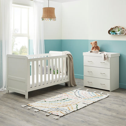 Babymore Caro 2 Piece Nursery Room Furniture Set