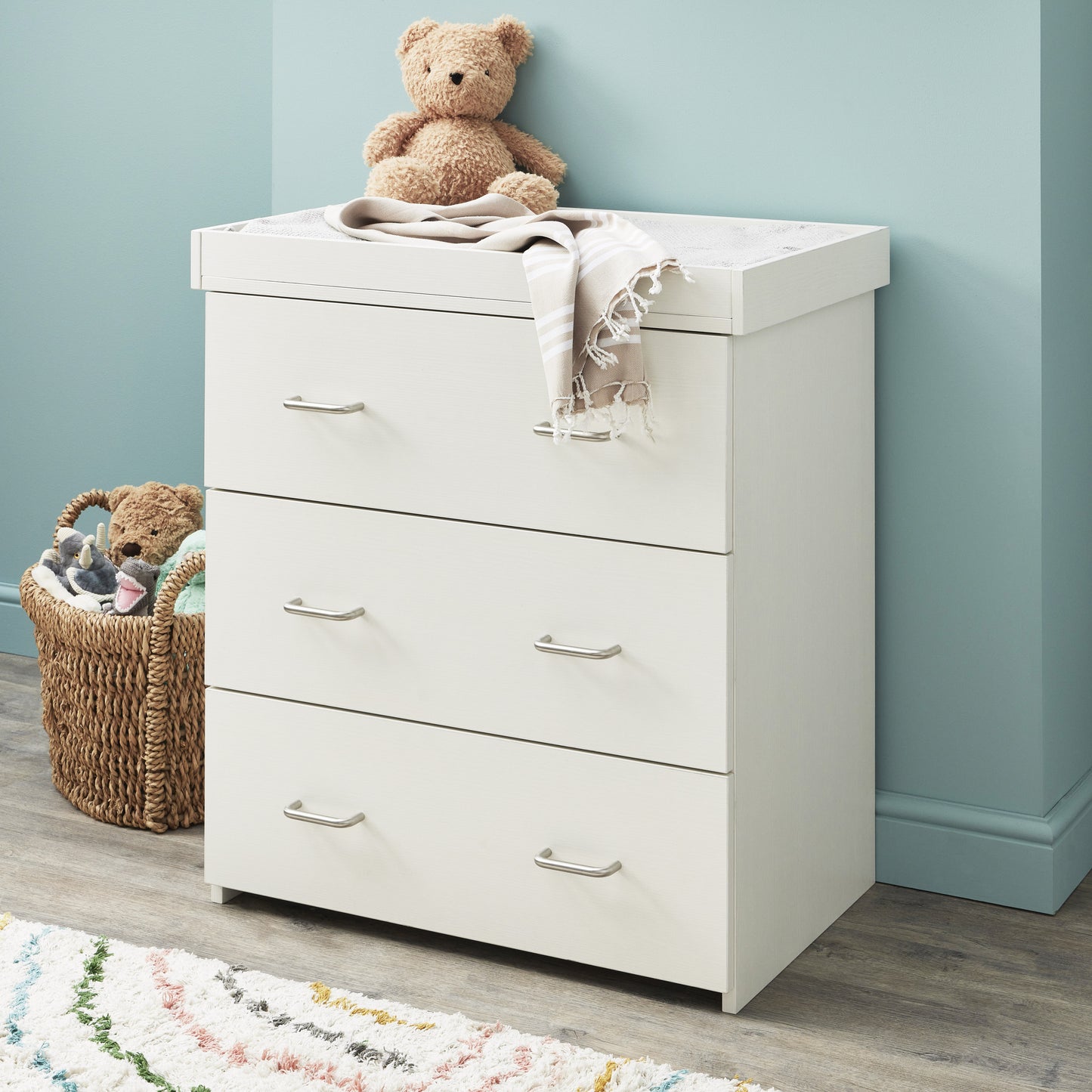 Babymore Caro Nursery Chest Baby Changer