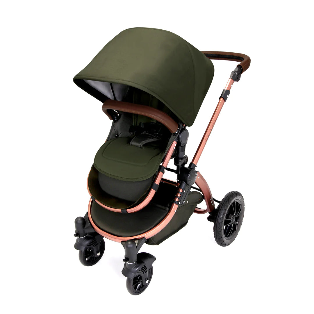 Ickle Bubba Stomp V4 All In One Pushchair Pram Travel System & Isofix Base