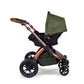 Ickle Bubba Stomp V4 All In One Pushchair Pram Travel System & Isofix Base