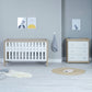 Babymore Luno 2 Piece Nursery Room Furniture Set