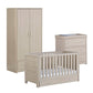 Babymore Luno 3 Piece Nursery Room Furniture Set