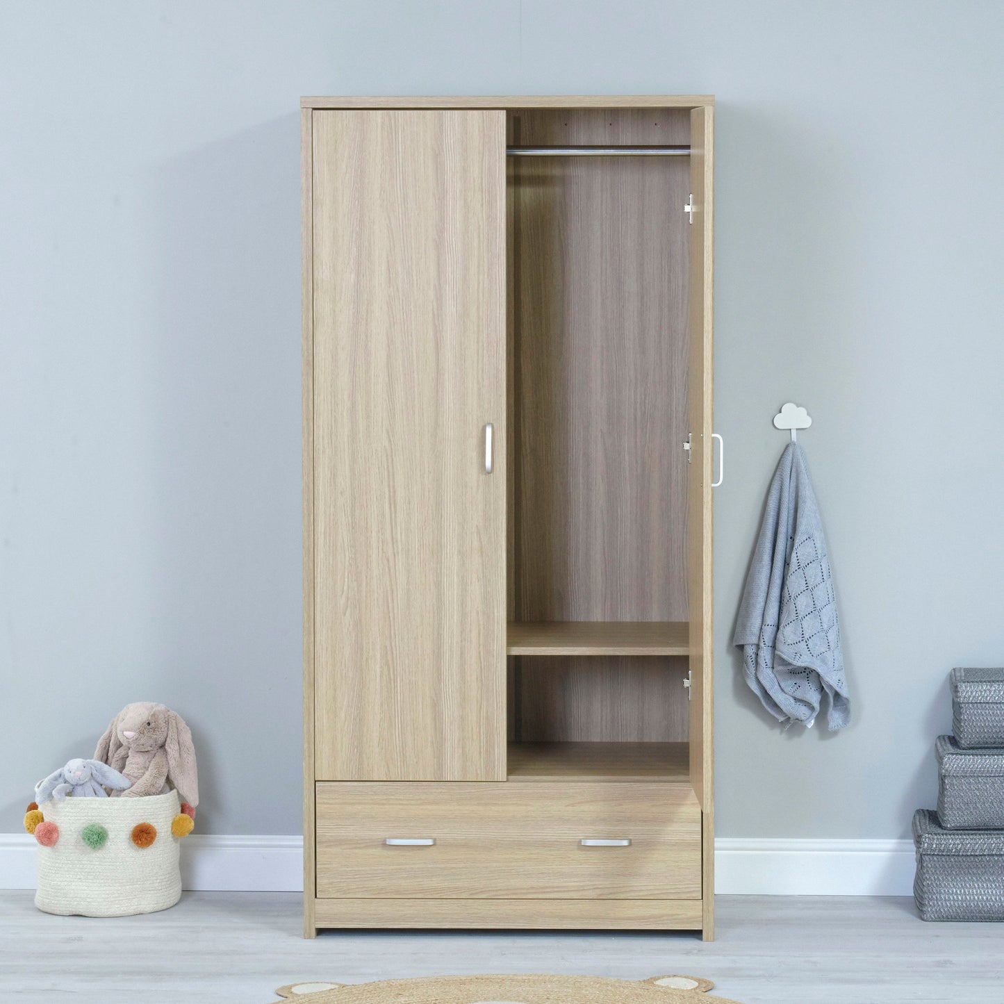 Babymore Luno Veni Nursery Wardrobe