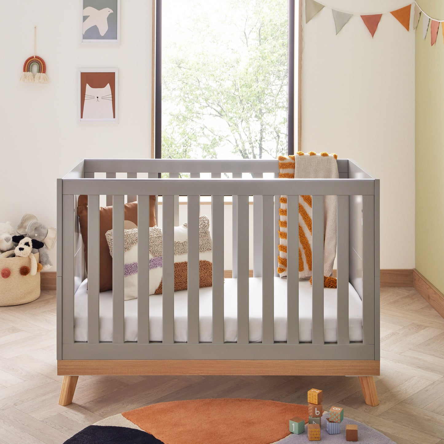 Babymore Mona Mini 3 Piece Nursery Room Furniture Set