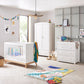 Babymore Mona Mini 3 Piece Nursery Room Furniture Set