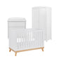 Babymore Mona Mini 3 Piece Nursery Room Furniture Set