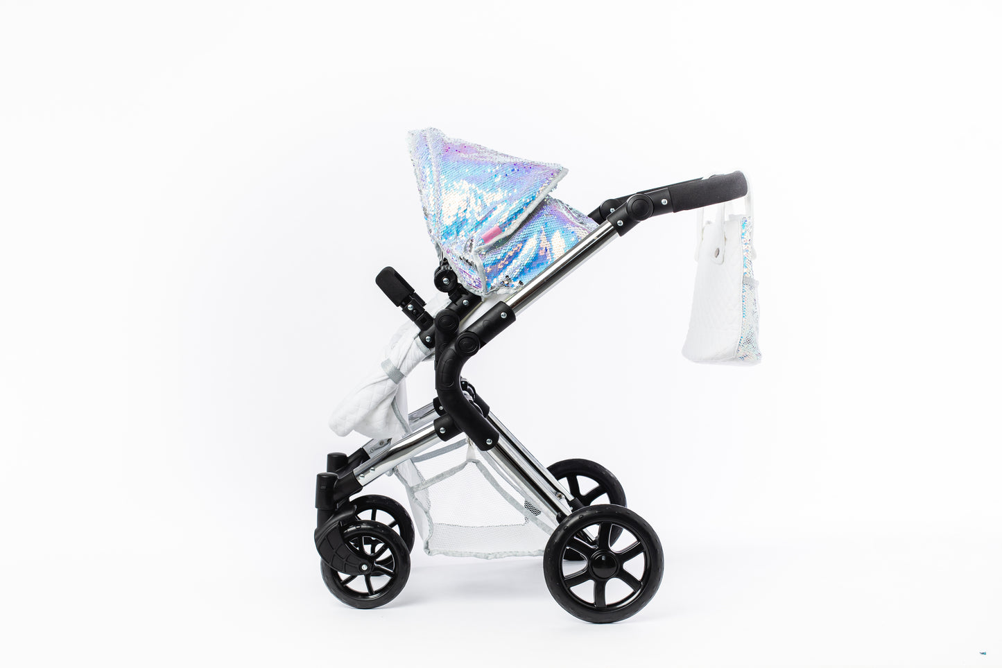 Roma Polly Single Dolls Pram- Mermaid