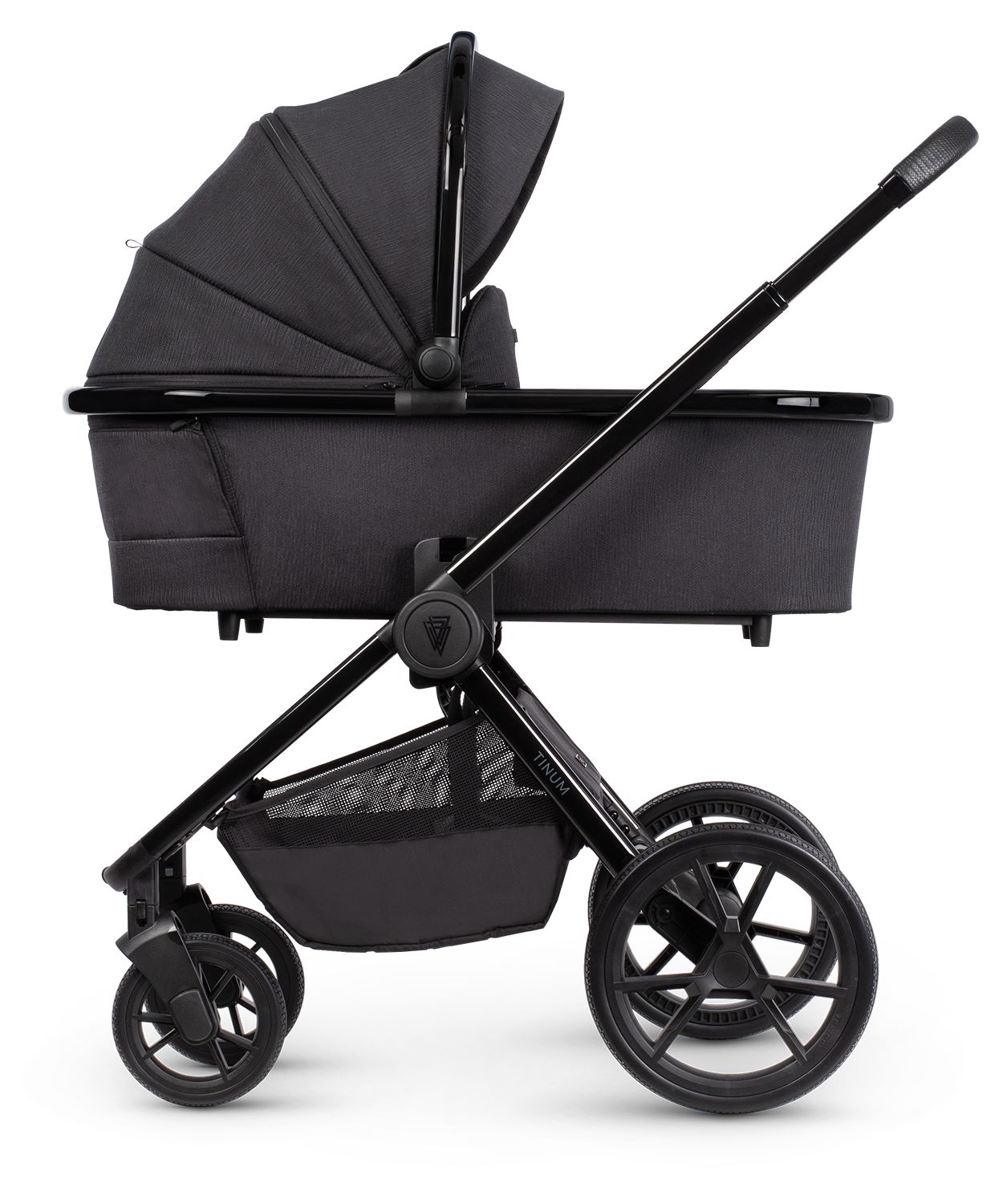 Venicci Tinum Edge SE Pram Pushchair Travel System Raven Black