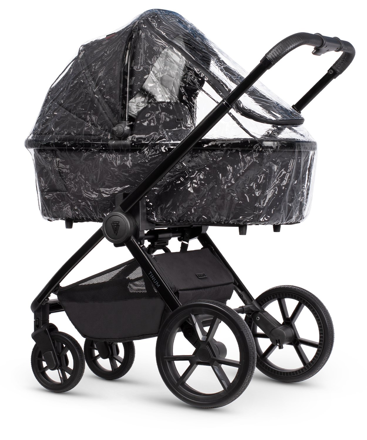 Venicci Tinum Edge SE Pram Pushchair Travel System Raven Black