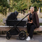 Venicci Tinum Edge SE Pram Pushchair Travel System Raven Black