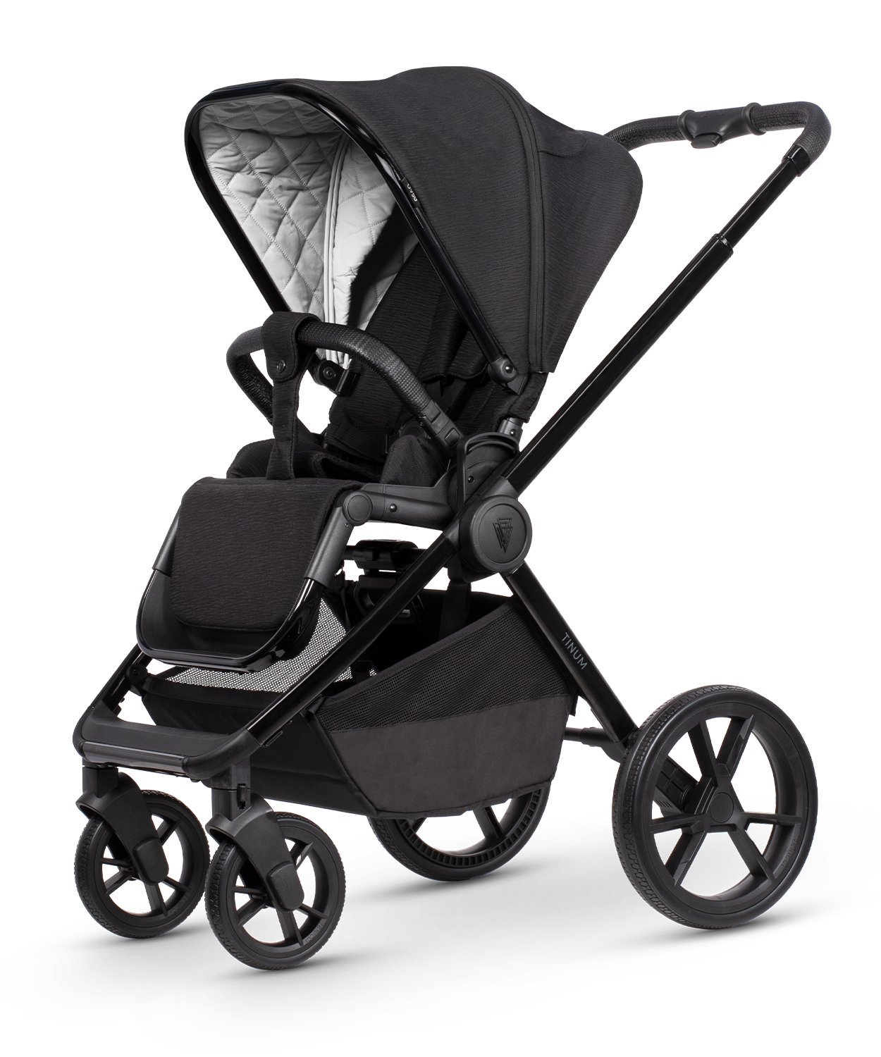 Venicci Tinum Edge SE Pram Pushchair Travel System Raven Black