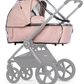 Venicci Upline Pram Pushchair Travel System Misty Rose