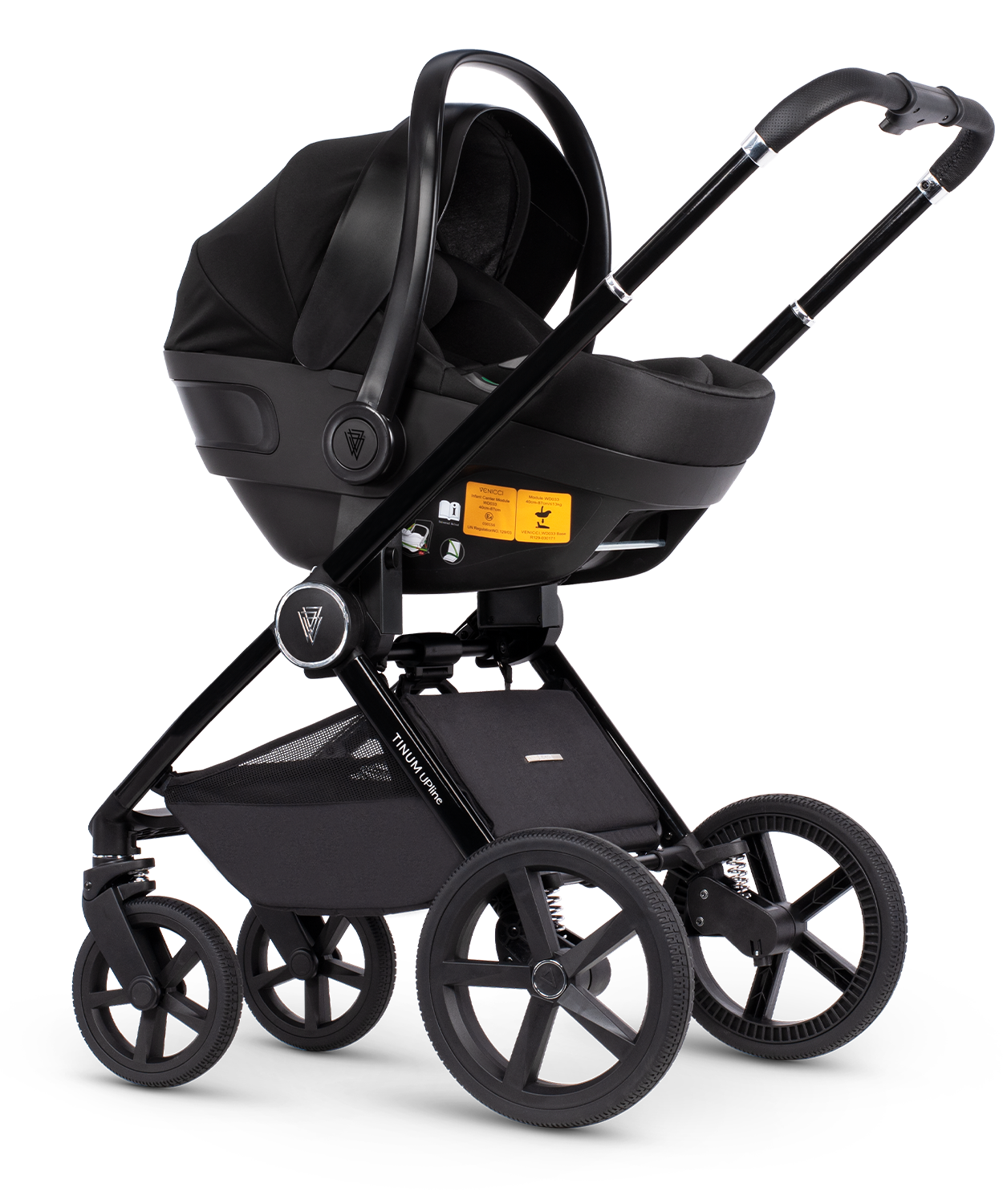 Venicci Upline Pram Pushchair Travel System Moonstone