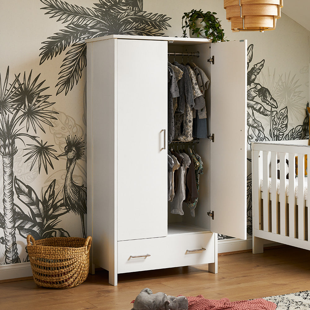 Obaby Nika Double Nursery Wardrobe