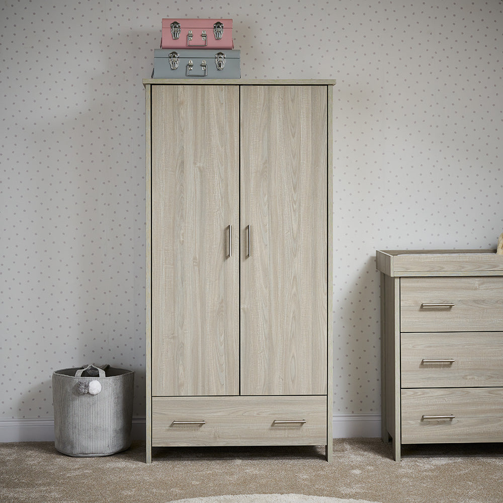 Obaby Nika Double Nursery Wardrobe