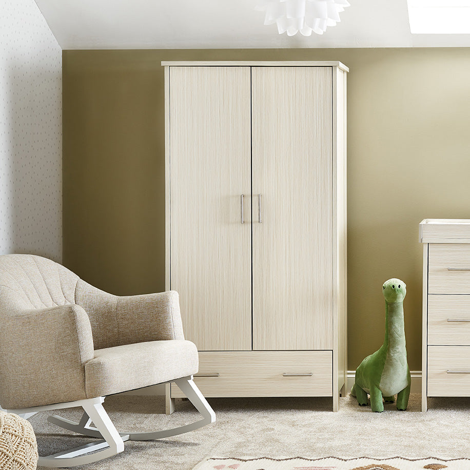 Obaby Nika Double Nursery Wardrobe