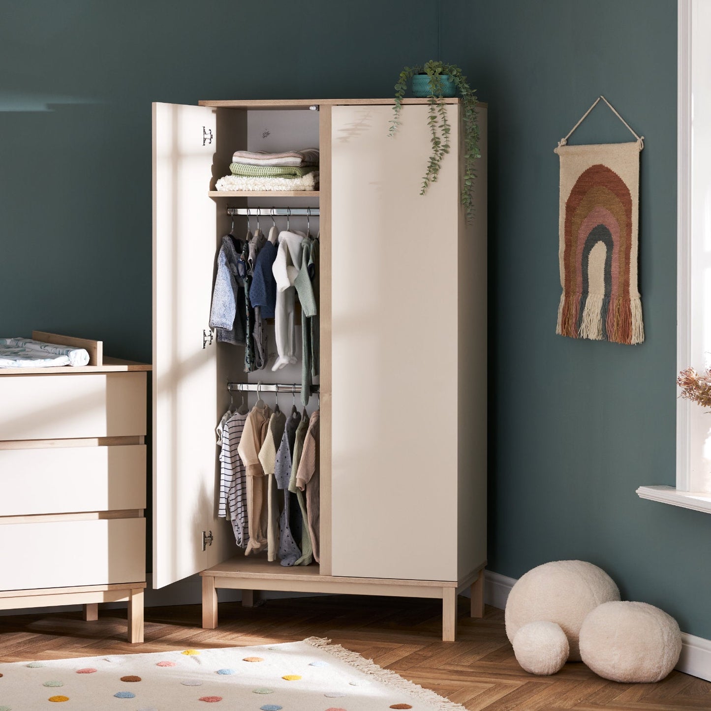 Obaby Astrid Double Nursery Wardrobe