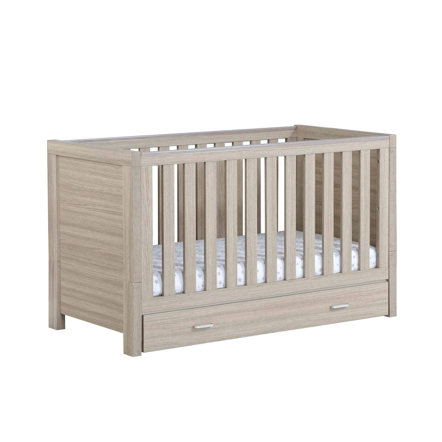 Babymore Luno Cot Bed & Drawer