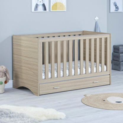 Babymore Veni Cot Bed & Drawer