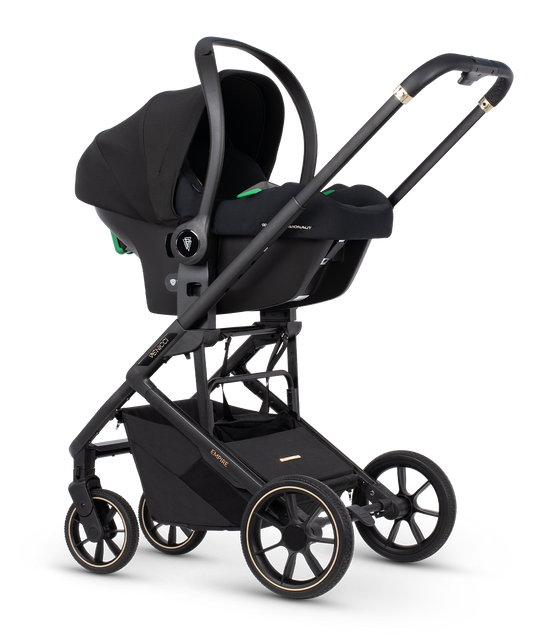 Venicci Empire Pushchair Pram Travel System Ultra Black